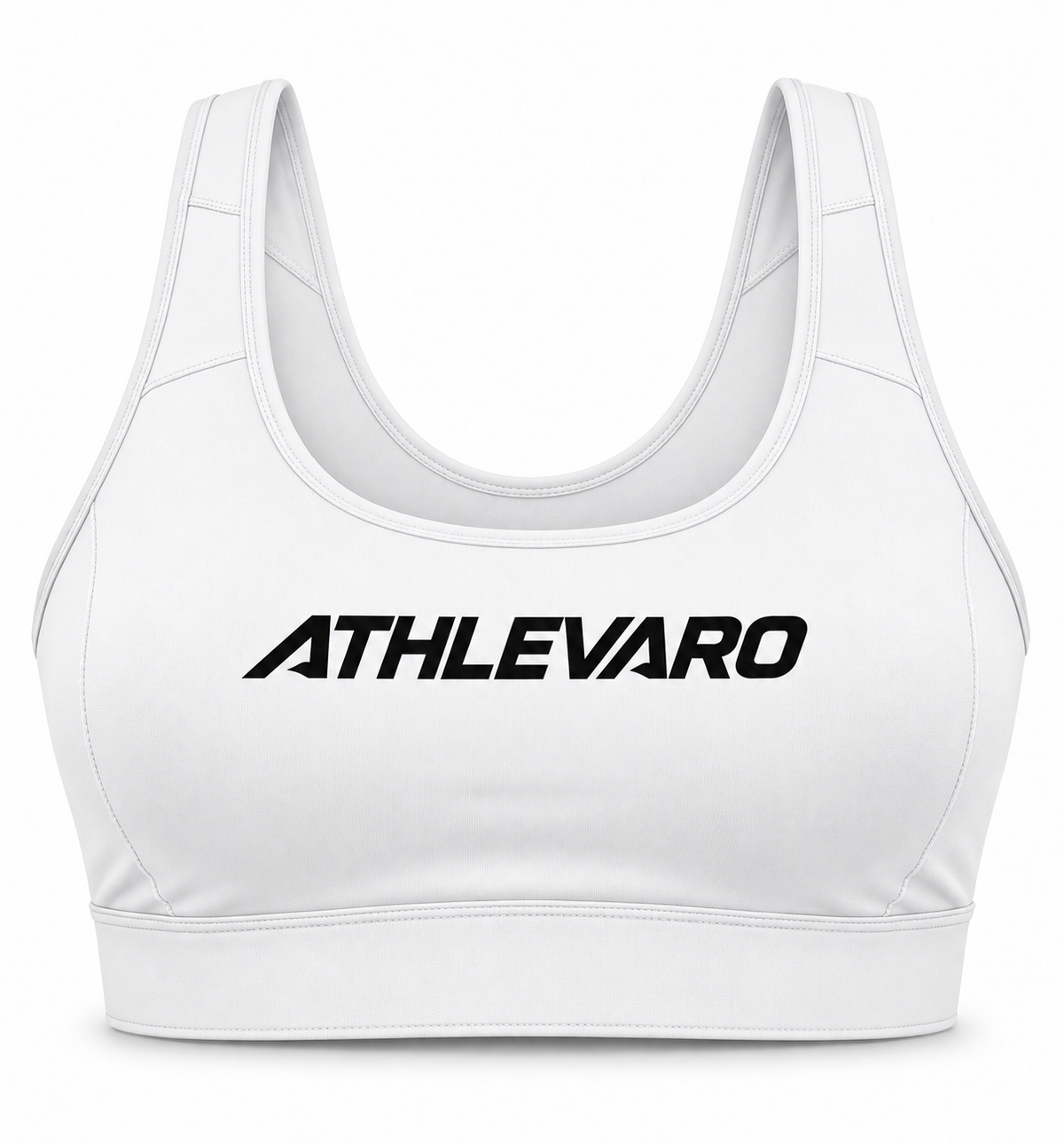 ATHLEVARO Black Sports Bra
