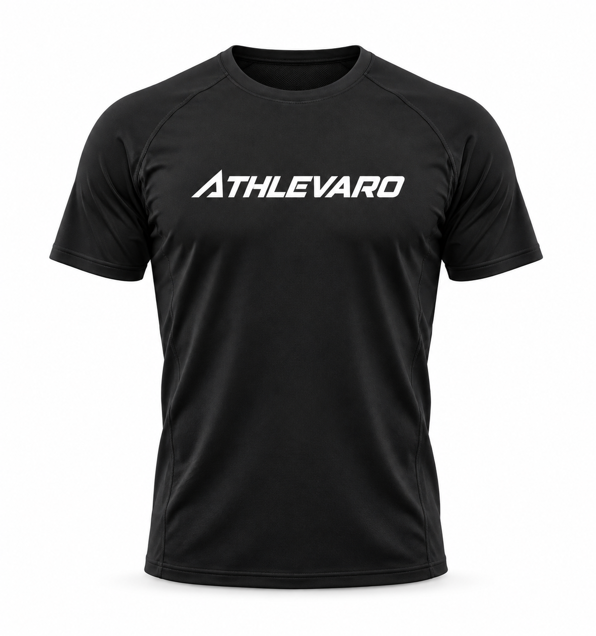 ATHLEVARO Black Training T-Shirt